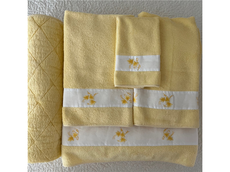 Conjunto de Banho Felpudo-CB014-025-7 Pe�as