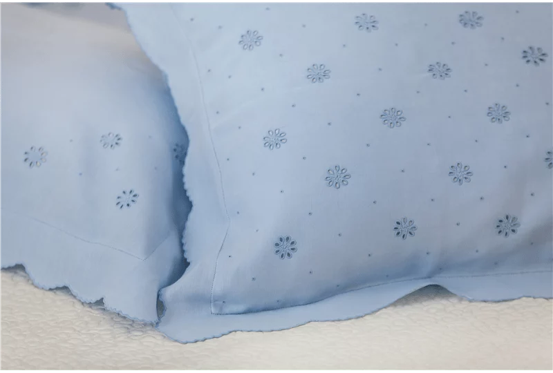 Jogo de Cama em Linho-LL064-001-259 cm Larg-Queen Size-6 Pe�as